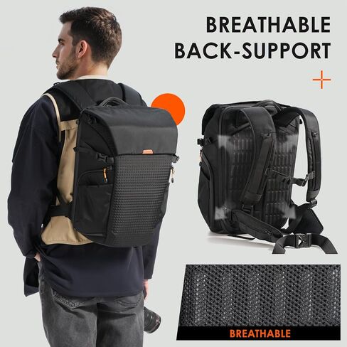 TARION Camera Backpack for Photographers Compact 12L Green TB-S | 14 Inch Laptop Compartment, Rain Cover, Bottom Tripod Holder, for DSLR Mirrorless Cameras, Everyday Shooting in Saudi Arabia