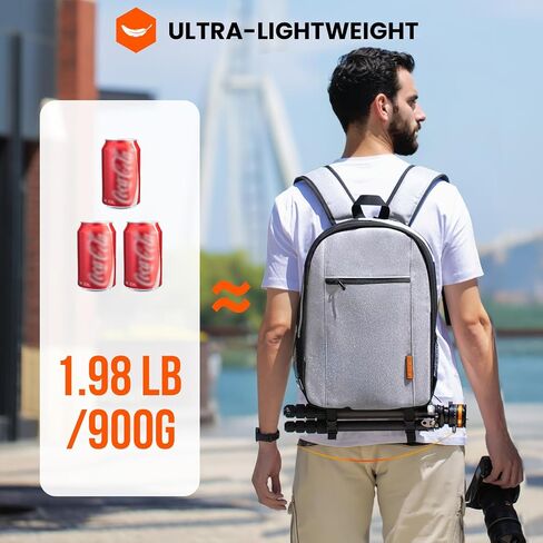 TARION Camera Backpack for Photographers Medium Lightweight 15L Black TB-M in Kuwait
