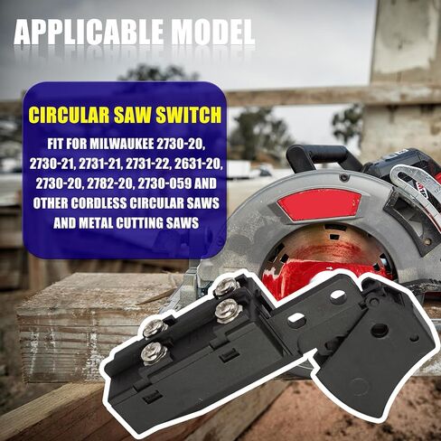 23-66-2635 2730-20 Switch M18 Cordless Saw Switch On-Off Switch 2731-21 23-66-0098 Fit for Milwaukee Cordless M18 Fuel Circular Saw 2731-22 in Kuwait