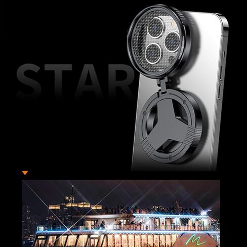 2-في 1 عدسة مرشح CPL & Star Magnetic ، محول مرشحات الهاتف 52 مم ، حلقة مرشحات مستقطبة قابلة للسحب على الوجهين ، مرشحات HD Multi-Coated Lenss (2Set) in Saudi Arabia