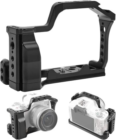 Camera Video Cage Aluminum Alloy Camera Cage Rig with Cold Shoe for Locating Hole for M50 M5 M50II Camera in Saudi Arabia