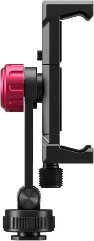 Ulanzi MA61 Metal Phone Tripod Mount مع حذاء بارد ، 360 درجة قابلة للتعديل حذاء كاميرا هاتفية للتركيب لجهاز iPhone 16 15 14 Pro Max ، Samsung Galaxy ، مشبك سبيكة الألمنيوم للتدفق المباشر ، البث المباشر ، الفيديو in Kuwait