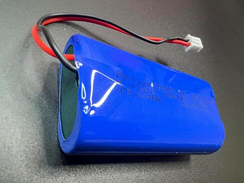 1pcs 7.4v بطاريات li-ion القابلة لإعادة الشحن 2600 مللي أمبير في الساعة ، 18650 2S1P حزمة البطارية تدعم 3C التفريغ المستمر مع 2.54 JST-XH ، 19.24WH/5.2A ، الأزرق ، 6.75 × 3.68x1.85 سم (19.24 ساعة/5.2A) in Saudi Arabia
