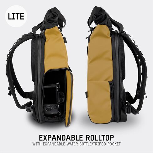Wandrd All Prvke 15L V4 Camera Backpack: حقيبة تحمل سفر مكعبات الكاميرا المدمجة مع وصول جانبي سريع ، تمدد Rolltop ، فتحة البطلينوس ، مقابض مغناطيسية. in Kuwait
