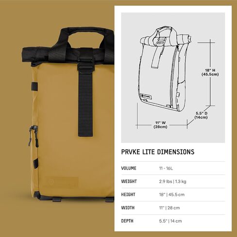 Wandrd All Prvke 15L V4 Camera Backpack: حقيبة تحمل سفر مكعبات الكاميرا المدمجة مع وصول جانبي سريع ، تمدد Rolltop ، فتحة البطلينوس ، مقابض مغناطيسية. in Kuwait