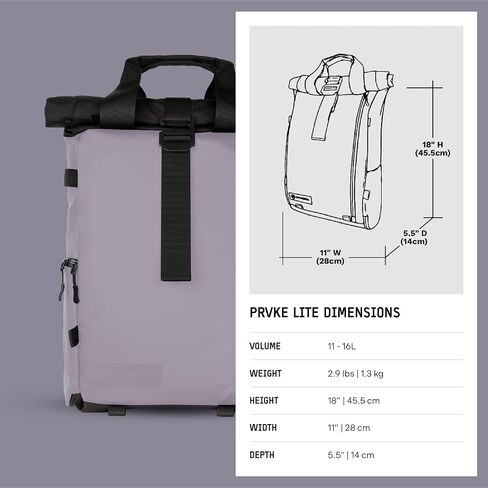 WANDRD All New PRVKE 15L V4 Camera Backpack: Built-In Camera Cube Travel Backpack with Quick Side Access, Rolltop Expansion, Clamshell Opening, Magnetic Tote Handles in Kuwait