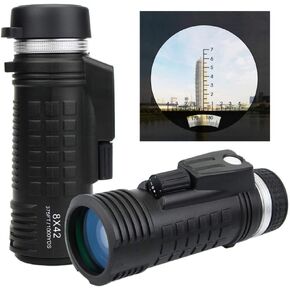 8x42 تلسكوب أحادي البوابات بنيت Rangefinder بالكامل مناظير BAK4 مقاومة للماء in Kuwait