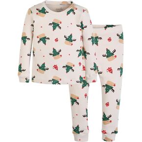 moimoln Sibling Matching 6M-8Y Cotton Modal Snug-Fit Pajamas Baby to Kids in Saudi Arabia