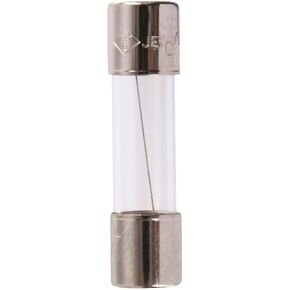 Bussmann AGX-10 AGX Series Fuse, Fast Acting, 10 Amp, 250V, Glass Tube, 1/4" x 1" (Pack of 5) in Saudi Arabia
