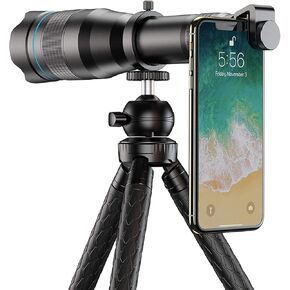 ترايبود ترايبود وحقيبة تخزين لمشاهدة الطيور // التخييم 60X تكبير التكبير أحادي الصب in Kuwait