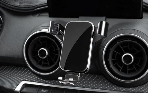 حامل هاتف السيارة لـ Audi Q2L 2019-2023 ، حامل قابل للتعديل بزاوية 360 درجة ، قبضة آمنة ، وسهلة الاستخدام يد واحدة ، خالية من اليدين للقيادة الآمنة ، التصميم اليومي المتين ، C in Kuwait