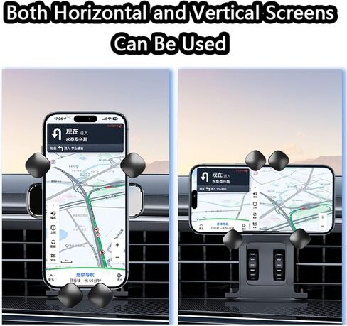 حامل هاتف السيارة لـ Volvo S60 2020-2021 2023 ، حامل قابل للتعديل 360 درجة ، قبضة آمنة ، وسهلة الاستخدام ، ويدًا خالية من اليدين للقيادة الآمنة ، والتصميم اليومي المتين ، والأسود in Saudi Arabia