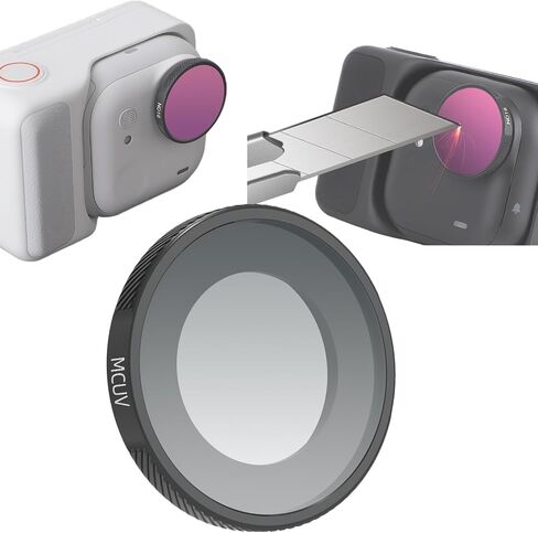 مرشح مجموعة لإنستا 360 GO Ultra ، المسمار على العدسات مرشح أدوات الإكسسوارات الكاميرا Multicoated HD بصري (3pcs-1) in Saudi Arabia