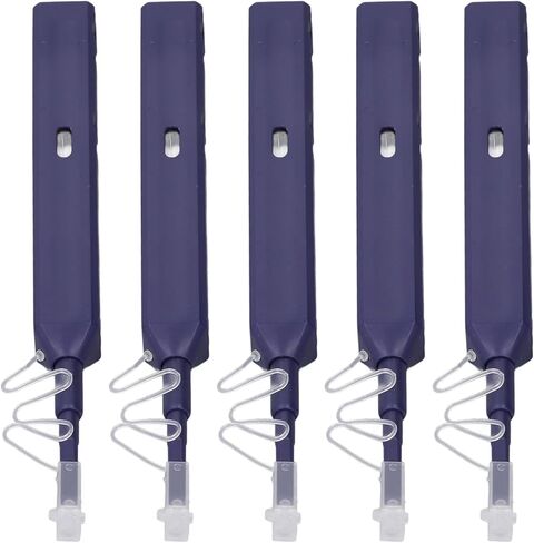 Fiber Optic Cleaner Pen LC MU 5Pcs Non Destructive High Efficiency Cleaning Tool for SC FC ST Connectors with 800+ Clean Times in Saudi Arabia