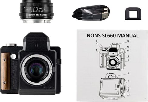 Nons SL660 كاميرا فورية - عدسة قابلة للتبديل EF Mount SLR التماثلي الكاميرا (حزمة 35/2.4 عدسة) in Kuwait