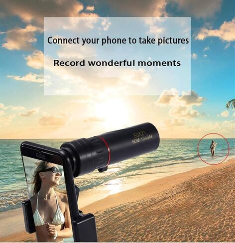 Adult High-Definition Telescope Binoculars - Eco-Friendly Rubber Monoculars for Hiking, Mountaineering, and Bird Watching in Saudi Arabia