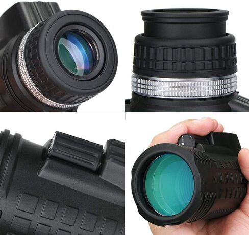 8x42 تلسكوب أحادي البوابات بنيت Rangefinder بالكامل مناظير BAK4 مقاومة للماء in Kuwait