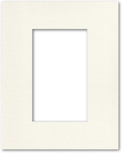 16x20 Matting for 8x13 Photograph or Artwork 4-Ply Bevel Cut Acid Free Matboard for Picture framing (Cloud White) in Kuwait
