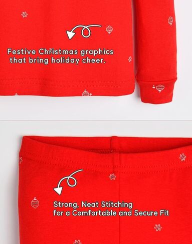 moimoln Sibling Matching 6M-8Y Soft Warm Cotton Modal Character Long Sleeve Snug-Fit Pajama Long Sleeve Sleepwear Daily in Kuwait
