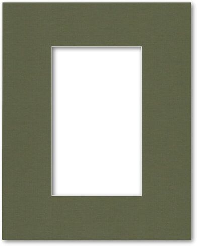 16x20 Matting for 8x13 Photograph or Artwork 4-Ply Bevel Cut Acid Free Matboard for Picture framing (Cloud White) in Kuwait