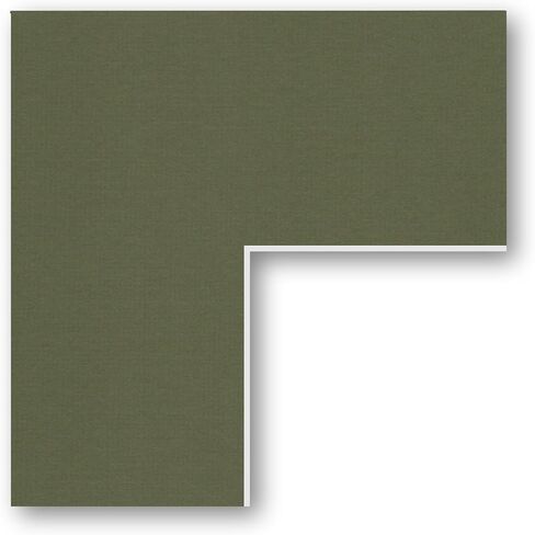 16x20 Matting for 8x13 Photograph or Artwork 4-Ply Bevel Cut Acid Free Matboard for Picture framing (Cloud White) in Kuwait