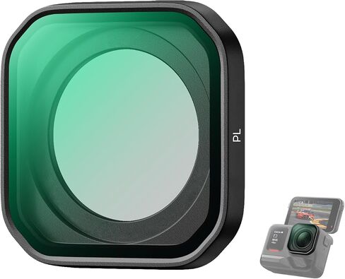 K & F مفهوم ترقية المسمار على مجموعة مرشح ND/PL متوافقة مع Insta360 Ace Pro 2 ، ND8/PL+ND16/PL+ND32/PL+ND64/PL ، إكسسوارات كاميرا الاستقطاب الكثافة المحايدة ، الزجاج البصري HD Multi-Coated in Saudi Arabia