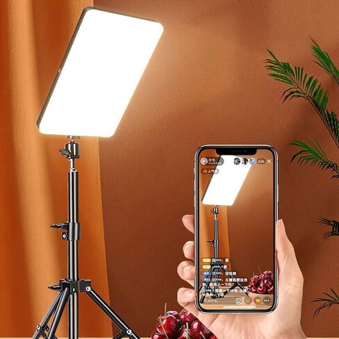 LED Photography Video Light Panel Kits Tripods Stand RGBs for Live Streaming and Shootings in Saudi Arabia