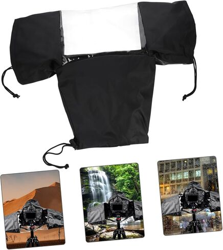 Healifty DSLR Rain Protector Camera Cover Rain Rainproof Aldable Alex Accessor in Kuwait