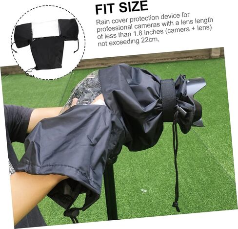Healifty DSLR Rain Protector Camera Cover Rain Rainproof Aldable Alex Accessor in Kuwait