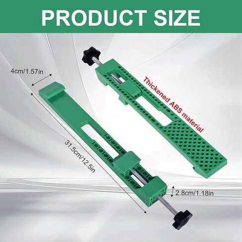 Adjustable Cutting Machine Base Guide,Plastic Precision Wood Cutting Guide with Screw Adjustable Electric Circular Saw Milling Positioning Clamp for Wood Tile Precision Cutting Tasks，12.5Inch(Blue) in Saudi Arabia