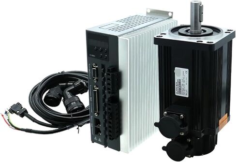 110SG M06030 220V 1.8KW 6NM 3000RPM NEMA42 AC Servo Motor Kit مع برنامج تشغيل XP200 DRIVER 2500LIN in Saudi Arabia