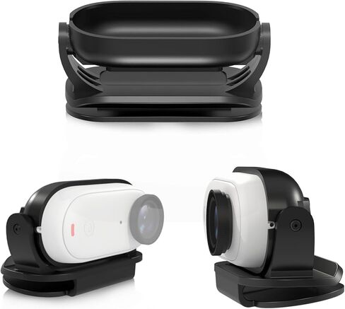 إكسسوارات مقطع قبعة مقطع مقطع مغناطيسي لـ Insta360 Go 3S / Go 3 ، Insta GO3 Hat Clips Mount Sports Camera Cap Clamp ثابت ، إطار سكني كاميرا الحركة in Kuwait