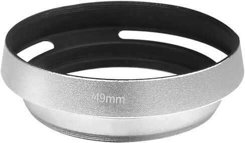 عدسة الكاميرا Bgning Hood Hood Lens Cover Cover Cover Internal Throud Hood متوافقة مع كاميرات Leica/Sony/SLR (أسود 46 مم) in Kuwait