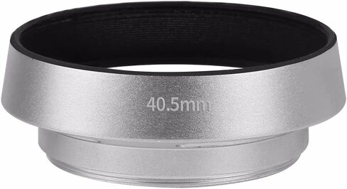 عدسة الكاميرا Bgning Hood Hood Lens Cover Cover Cover Internal Throud Hood متوافقة مع كاميرات Leica/Sony/SLR (أسود 46 مم) in Kuwait