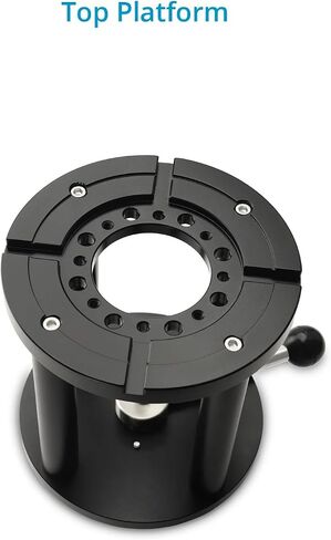 Proaim Mitchell 9 "ارتفاع الكاميرا Riser for Dollies و Mitchell Mount Gear. يأتي مع آلية قفل سريع. حمولة تصل إلى 185 كجم / 408 رطل. in Saudi Arabia