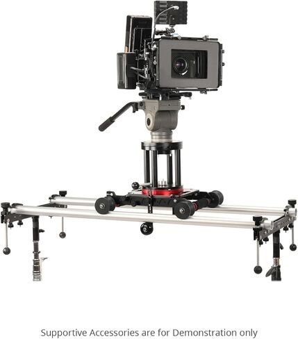 Proaim Mitchell 9 "ارتفاع الكاميرا Riser for Dollies و Mitchell Mount Gear. يأتي مع آلية قفل سريع. حمولة تصل إلى 185 كجم / 408 رطل. in Saudi Arabia