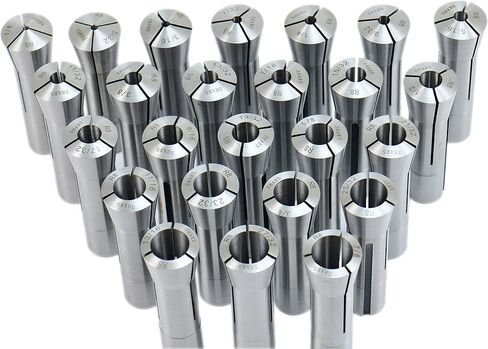 SHARS 1/8" - 7/8" BY 32NDS 25 PIECE PRECISION R8 COLLET SET 202-5133 M[ in Saudi Arabia