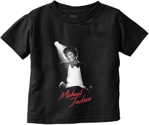 Michael Jackson King of Pop Spotlight Toddler Baby Graphic T Shirt in Saudi Arabia