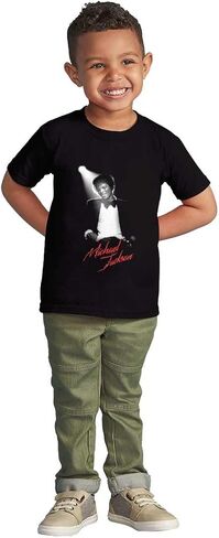 Michael Jackson King of Pop Spotlight Toddler Baby Graphic T Shirt in Saudi Arabia