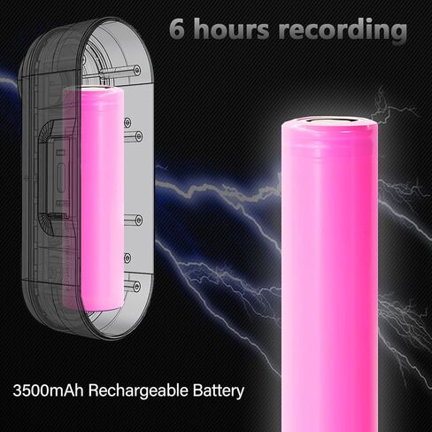 Bike Camera, 1080P 150° Wide Angle Night Recording Safe Cycling, APP for Real time Monitoring in Kuwait