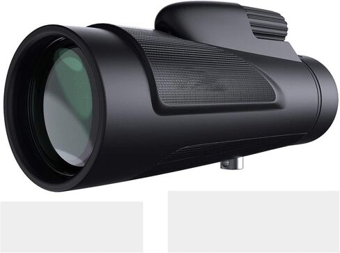 Waterproof Monocular Telescope for Adults - 12 * 50 Binoculars with Smartphone Adapter and Tripod for Bird Watching and Outdoor Adventures in Saudi Arabia