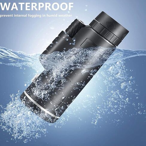 Super Teapto Zoom Monocular Telescope مقاومة للماء رؤية ليلية مقاومة للضباب أحادي اللون مع حامل الهواتف الذكية وترايبود مثالي لمشاهدة تسلق الجبال المشي لمسافات طويلة in Kuwait