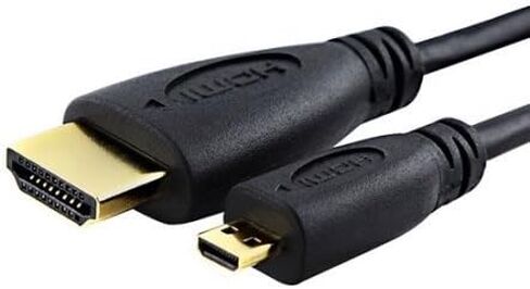 كابل Synergy Digital Camera HDMI ، متوافق مع كاميرا Sony Alpha A7R II الرقمية ، 5 أقدام. عالي الوضوح Micro HDMI (النوع D) إلى HDMI (النوع أ) كابل HDMI in Saudi Arabia