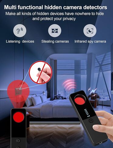 Hidden Camera Detectors, Spy Camera Detector, GPS Tracker Detector, Bug Sweeper Device and Listening Device Detector for Travel, in Car, Office, Hotel in Saudi Arabia