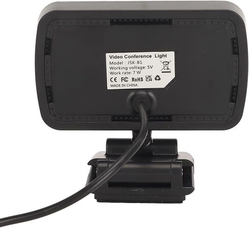 Pilipane Webcam Light USB 3 Colors Light 10 أوضاع تعتيم مرنة مرنة ميني فيديو مصغر للاطلاع على الكمبيوتر المحمول مؤتمر تعليم الفيديو البث المباشر in Saudi Arabia