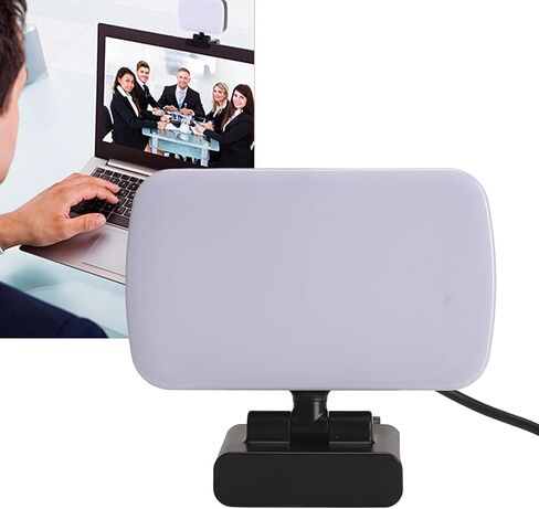 Pilipane Webcam Light USB 3 Colors Light 10 أوضاع تعتيم مرنة مرنة ميني فيديو مصغر للاطلاع على الكمبيوتر المحمول مؤتمر تعليم الفيديو البث المباشر in Saudi Arabia