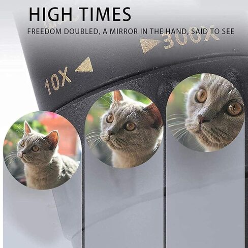 4K 10 300x40mm teapto Zoom أحادي التلسكوب المقاوم للماء الرؤية الليلية أحادية اللون مع حامل الهواتف الذكية وهدايا ترايبود للرجال in Kuwait