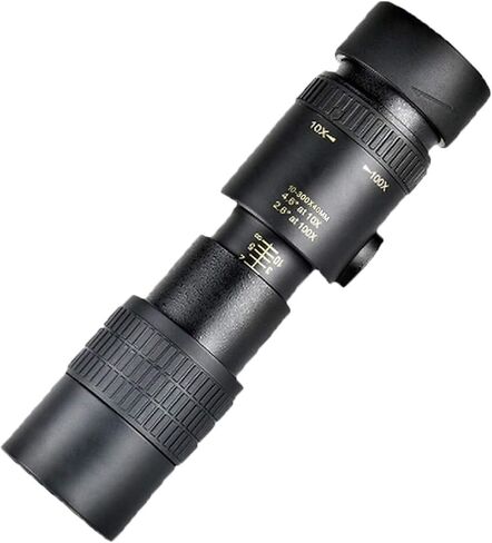 4K 10-300X40mm Telephoto Zoom Monocular Telescope - Waterproof, Dustproof, Shockproof Design - Perfect for Adult Bird Watching, Outdoor Travel in Saudi Arabia