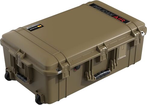 Pelican Air 1595 علبة صلبة متعددة الأغراض مع رغوة للكاميرا والطائرات بدون طيار والمعدات والعتاد والإلكترونيات والبراغي والتخييم والسفر والمسدس (OCP Tan) in Saudi Arabia