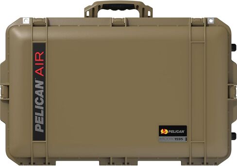 Pelican Air 1595 علبة صلبة متعددة الأغراض مع رغوة للكاميرا والطائرات بدون طيار والمعدات والعتاد والإلكترونيات والبراغي والتخييم والسفر والمسدس (OCP Tan) in Saudi Arabia